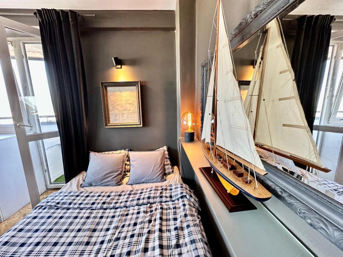 Super Apartament Grey Centrum 2X Metro Fast Wifi 300 Mbs Netflix Appletv Smarttv Spotify Panorama Miasta 바르샤바 외부 사진