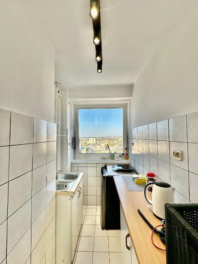 Super Apartament Grey Centrum 2X Metro Fast Wifi 300 Mbs Netflix Appletv Smarttv Spotify Panorama Miasta 바르샤바 외부 사진